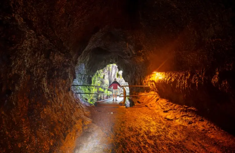 Suspension bridges, rugged terrain, and steep drops test your mental and physical endurance.